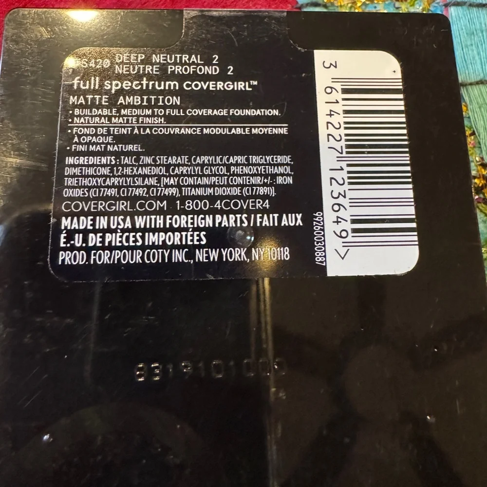 COVERGIRL Full Spectrum Matte Ambition Foundation - Warm Brown